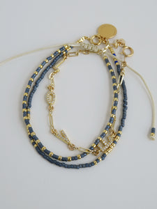 Dainty Love Stack - Beaded Wrist Stack