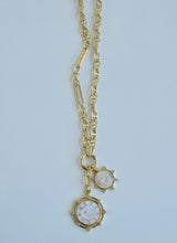 Load image into Gallery viewer, Sanxenxo Charm Holder Mixed Link Necklace - Clicker Clasp