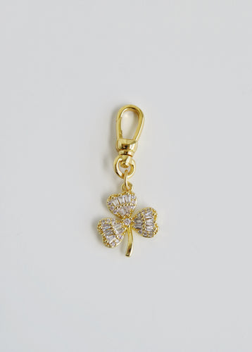 Lucky Leaf - Shamrock Charm on Swivel Clasp