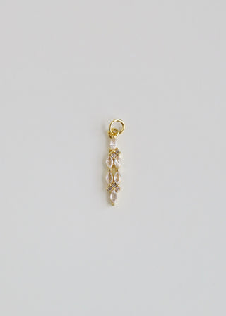 Diamond Marquise Charm