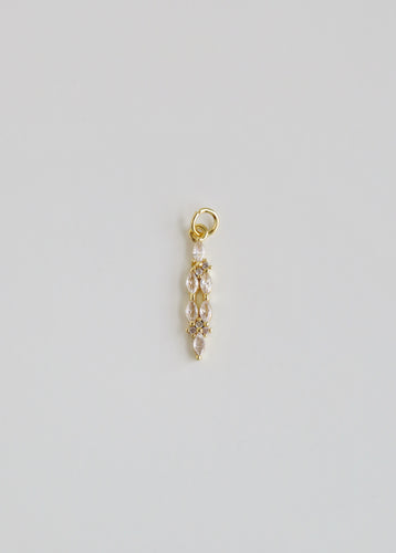 Diamond Marquise Charm