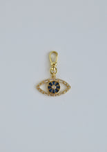 Load image into Gallery viewer, Royal Blue Evil Eye Charm with Clasp