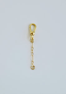 Hinged Clasp Chain Charm Holder - add a charm