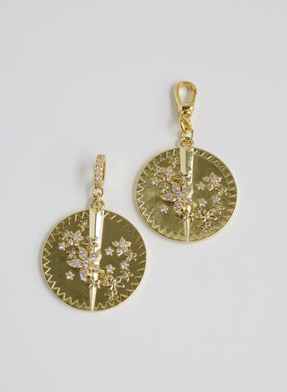 Renew & Thrive Charm on Swivel Clasp - Flower