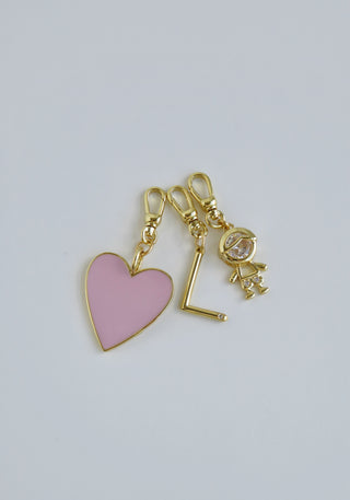 Boy & Girl Charm on Swivel Clasp