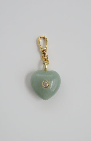 Crystal Heart Charm