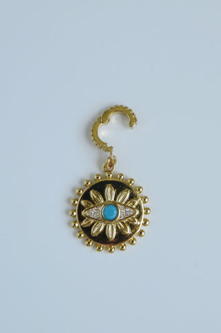 Turquoise Eye - Evil Eye Charm on Clasp