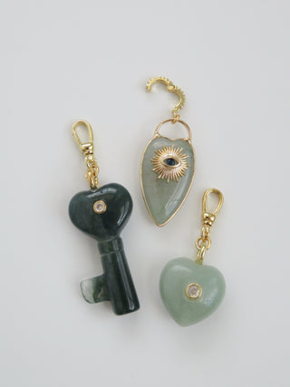 Crystal Heart Charm