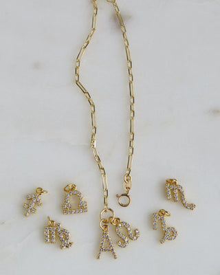 Personalized Diamond Zodiac Bracelet