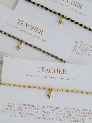 Ashlyn Teacher Bracelet - Guidance, Direction & Inspiration