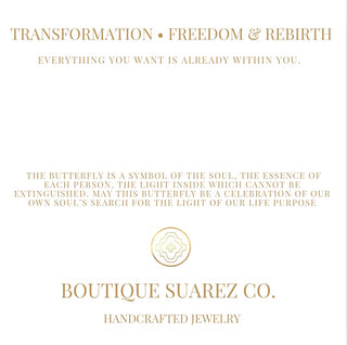 Free Spirit - Butterfly Bracelet - Transformation • Freedom • Rebirth