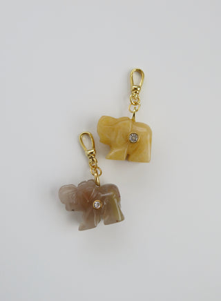 Lucky Crystal Elephant Charm
