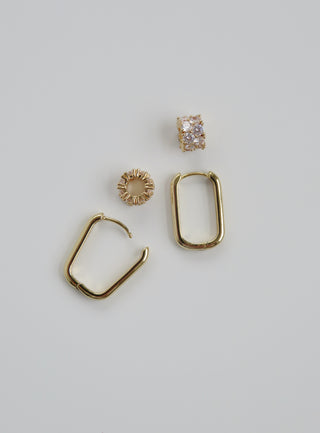 Ada Hoops Bead Earring