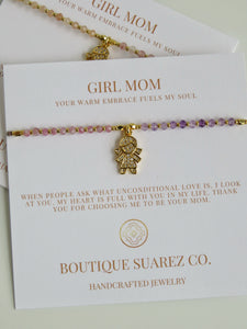 Kira Girl Mom Bracelet - Girl Mom