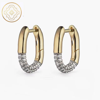 Milena Hoops - 925 Sterling Silver