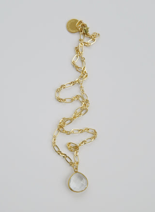 Faceted Crystal Necklace