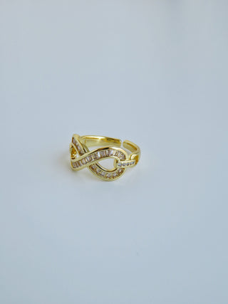 Opame Diamond Infinity Ring