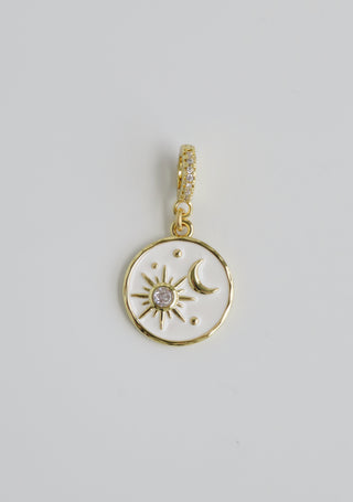 Enamel Celestial Charm on Clasp