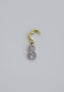 Silver w/ gold clasp