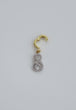 Silver w/ gold clasp