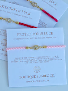 Beatrice Evil Eye Bracelet - Luck & Protection