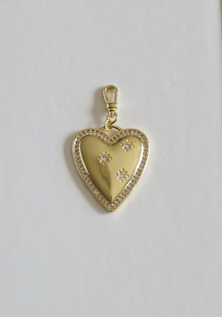 Big Love Celestial Heart Pendant on Swivel Clasp