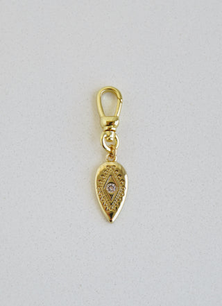 Evil Eye Charm with Swivel Clasp