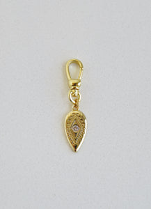 Evil Eye Charm with Swivel Clasp