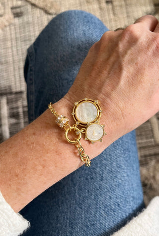 Sanxenxo Perla Sacred Heart Guardian Eye Bracelet