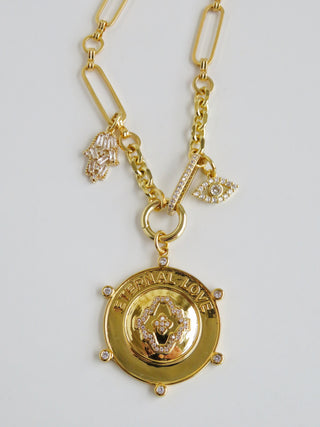 Diamond Mallorca Eternal Love Necklace