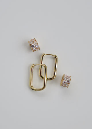 Ada Hoops Bead Earring