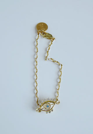 Soteria Blanc Evil Eye Bracelet