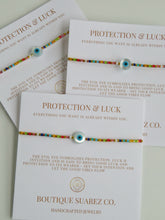 Load image into Gallery viewer, Alessandra Evil Eye Bracelet - Protection &amp; Luck