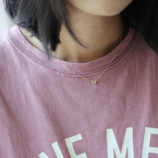 Diamond Horseshoe Necklace