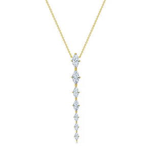 Harlow Diamond Drop Necklace