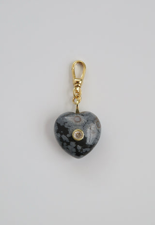 Crystal Heart Charm