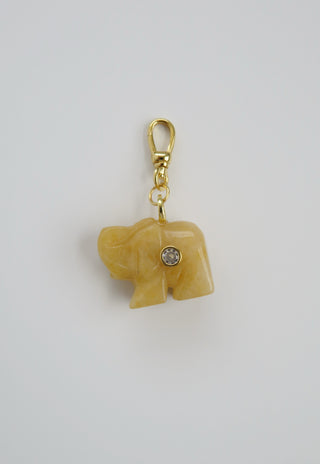 Lucky Crystal Elephant Charm