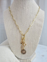 Load image into Gallery viewer, Agnes Evil Eye Charm Cluster Necklace