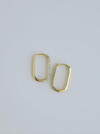 Cadence Diamond Hoops
