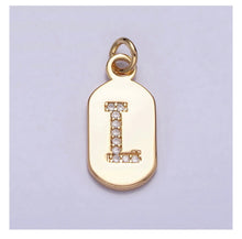 Load image into Gallery viewer, Diamond Initial Tag - Add on’s
