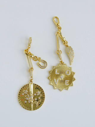 Hinged Clasp Lariat Chain - Figaro Link - add a charm