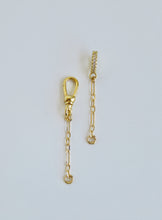 Load image into Gallery viewer, Hinged Clasp Chain Charm Holder - add a charm
