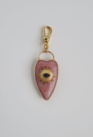 Galina Crystal Evil Eye Heart Sun Charm