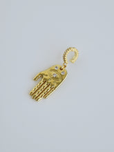 Load image into Gallery viewer, Hamsa Evil Eye Pendant-