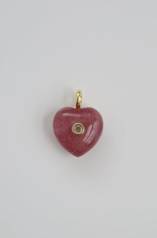 Crystal Heart Charm