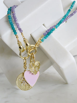 Divine Blessings - Hamsa Double Clasp Wrap Bracelet - Necklace