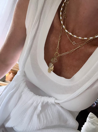 Diamond Clover Necklace