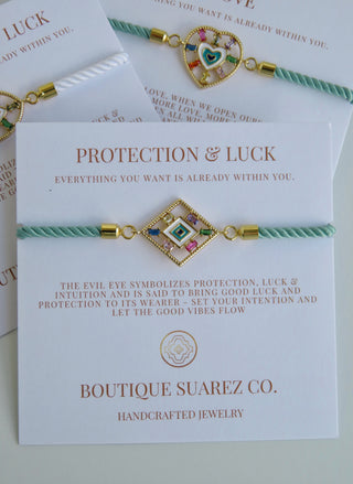 Blissful Embrace - Evil Eye Bracelet