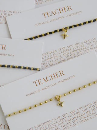 Ashlyn Teacher Bracelet - Guidance, Direction & Inspiration