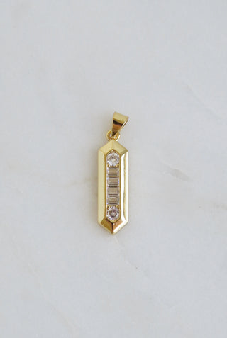 Baguette Diamond Tag